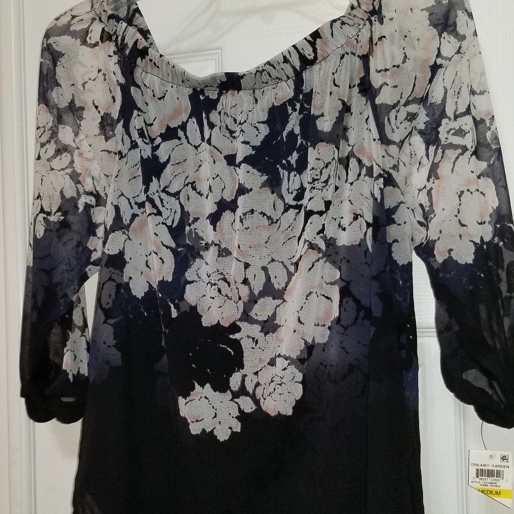 NWT INC Dressy Off Shoulder Top, Size M